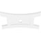 Ekena Millwork Haven Architectural Grade PVC Ceiling Medallion, 34"W x 22 5/8"H x 3"ID x 7 1/4"C x 1"P, One-Piece CMP34X22HN-03000 - alternate 3